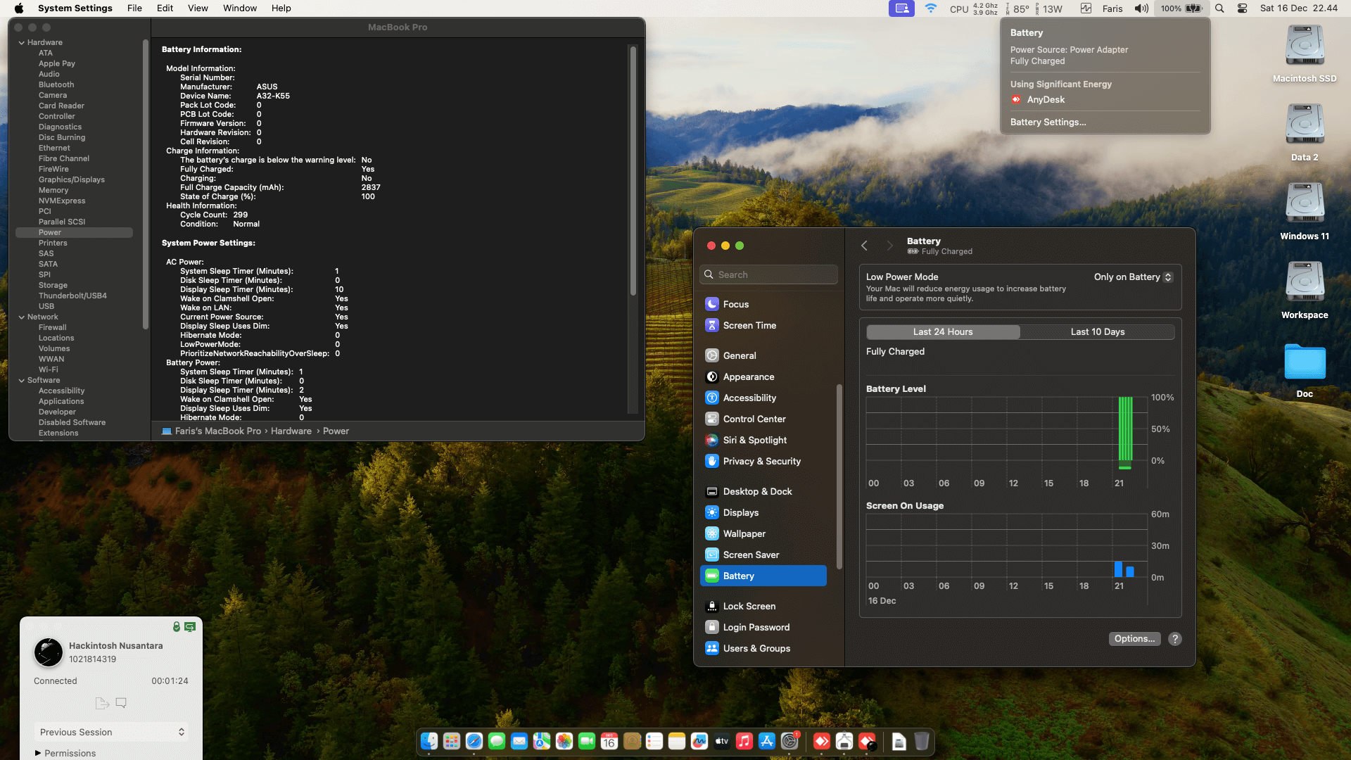 Asus TUF A15 FX506IU R766B7T [AMD Ryzen 7 4800H + Radeon RX Vega 7 + I2C]   OpenCore 1